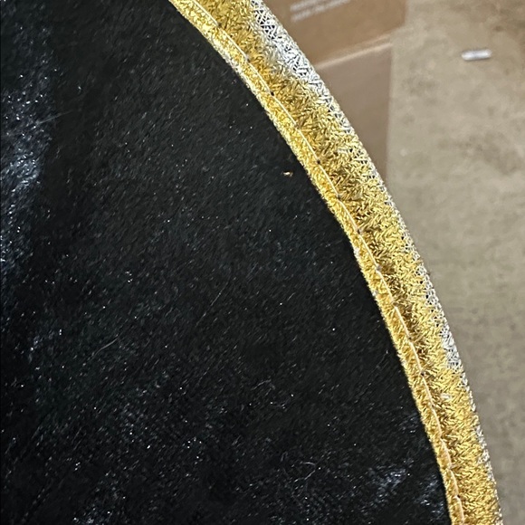 Pirate hat pirate captain hat Halloween costume Black Pirate Hat - Picture 7 of 7